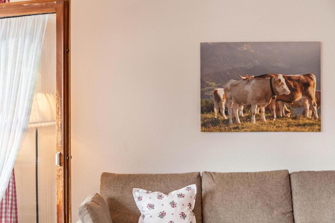 Ferienwohnung Bergblick ガルミッシュ・パルテンキルヒェン エクステリア 写真